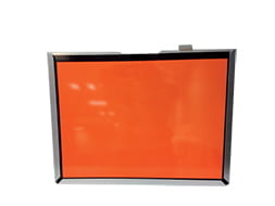 Porte-plaque pour panneau orange