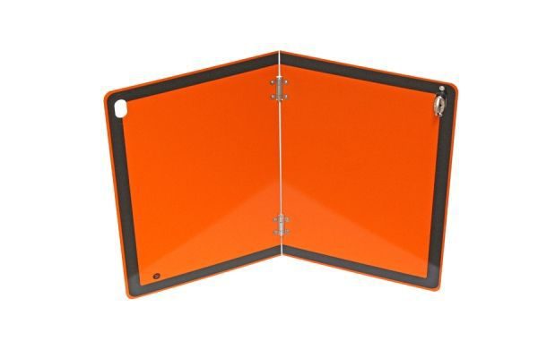 Panneau orange pliable 30x40 cm