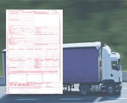 Lettres de voiture internationales / CMR