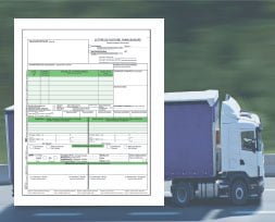 Lettres de voiture transeurope (nationales et internationales)