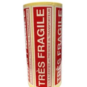 Etiquette TRES FRAGILE