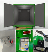 Stockage sécurisé pour batteries au lithium / sodium