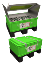 caisse 10H pour batterie au lithium
