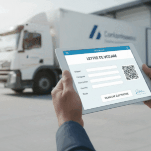 lettre de voiture dematerialisé
